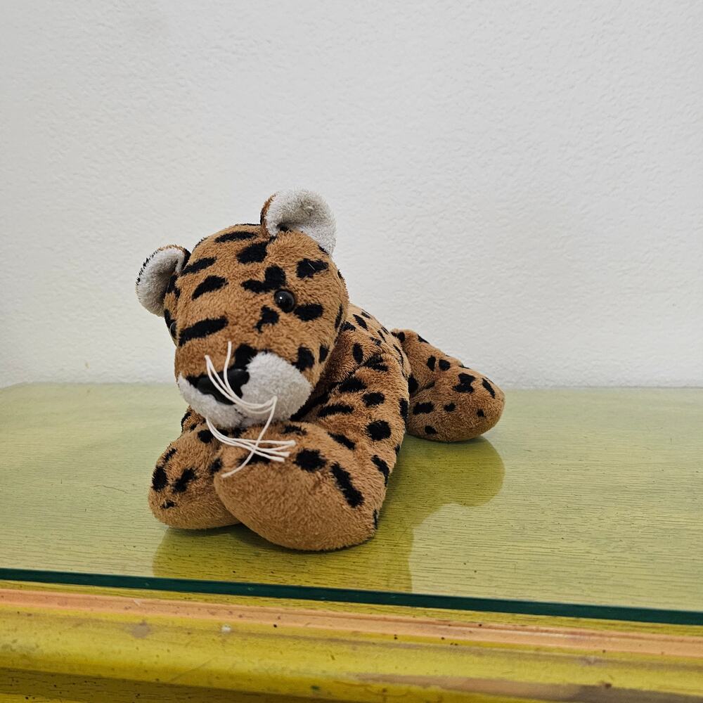 Gund Jinx 60130 Plush Tiger Spotted Small Stuffed Animal Brown Black Play Floppy